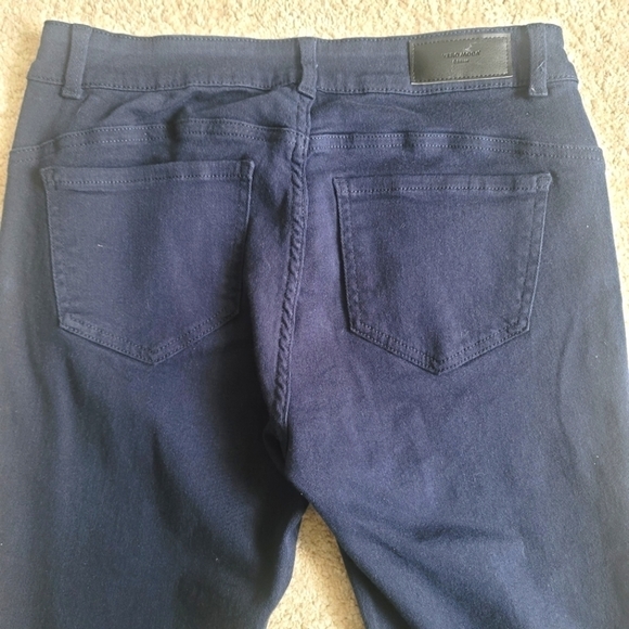 NWT Vero Moda Pedal Pusher Pants Size Size M in Dark Blue - Picture 8 of 11